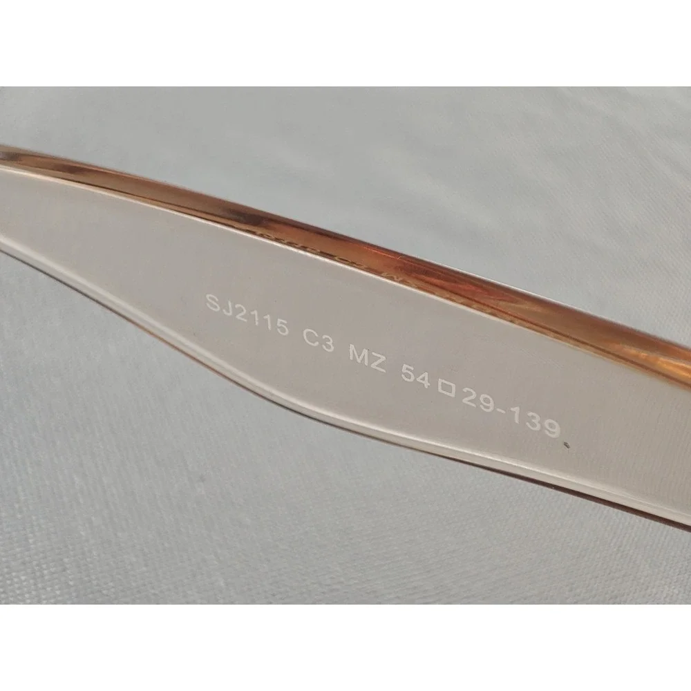 SOJOS SJ2115 C3 MZ Transparent Peach Cat Eye‎ Sunglasses 54-29-139 UV400 Women
